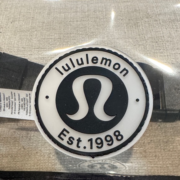 Lemon Transparent Bag with Black and White Logo - Picture 2 of 4